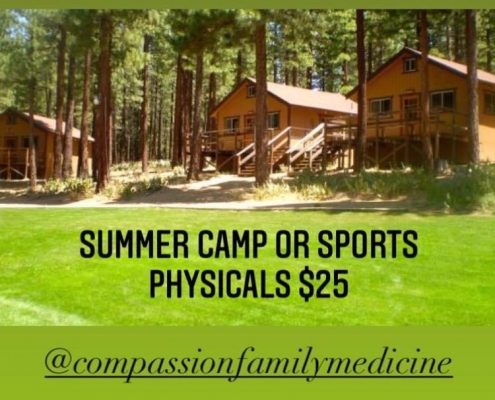 Summer Camp Physicals